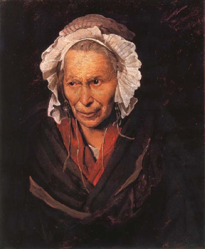 Theodore Gericault Madwoman afflicted with envy Sweden oil painting art